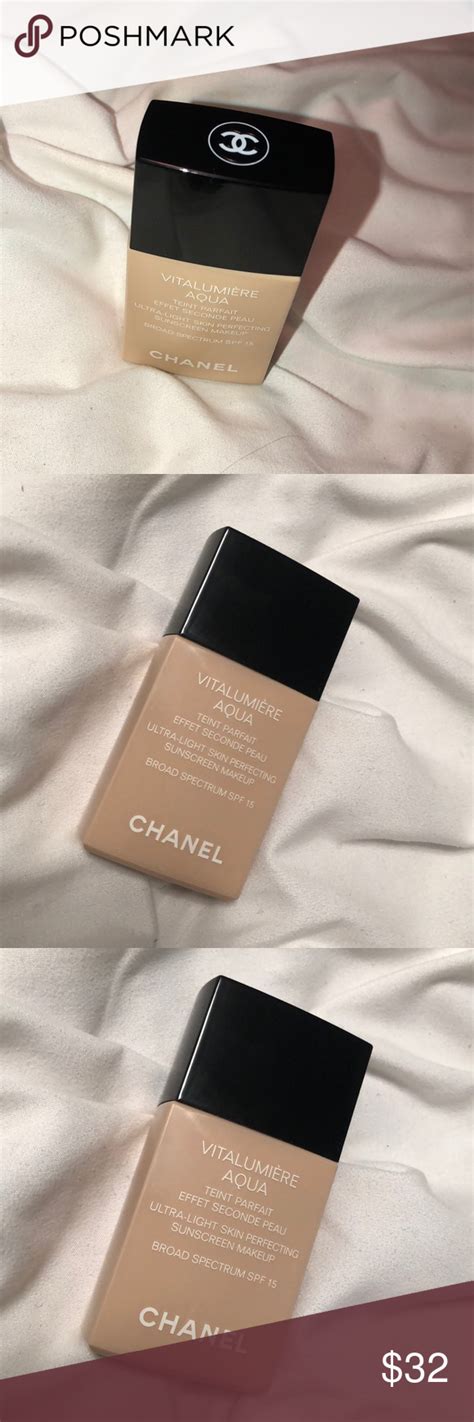 vitalumiere chanel aqua|Chanel vitalumiere aqua 10 beige.